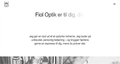 Desktop Screenshot of fioloptik.dk